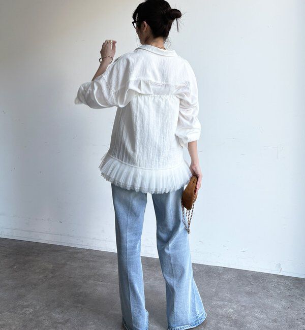  「マルチWAYフリルトップス」|シャツ・ブラウス|