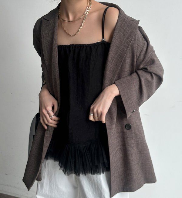  「マルチWAYフリルトップス」|シャツ・ブラウス|