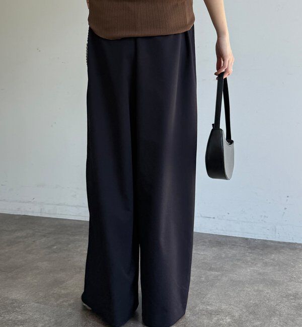  「透けないタックパンツ」|チノ|