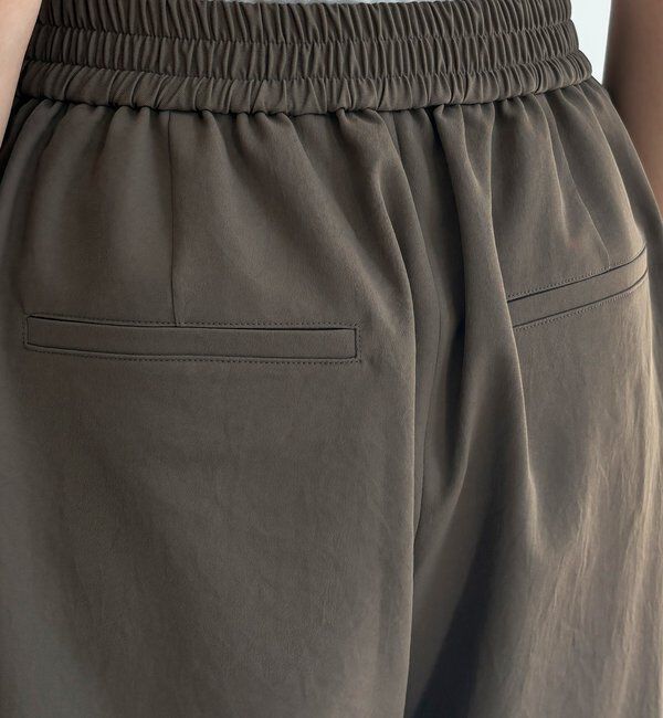  「透けないタックパンツ」|チノ|