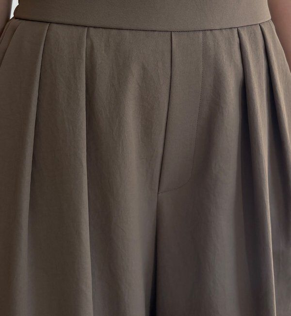  「透けないタックパンツ」|チノ|