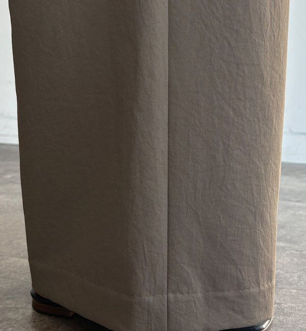  「透けないタックパンツ」|チノ|