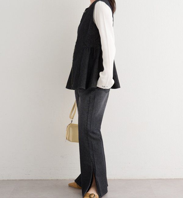  「【セットアップ対応】B デニムペプラムビスチェ」|その他|