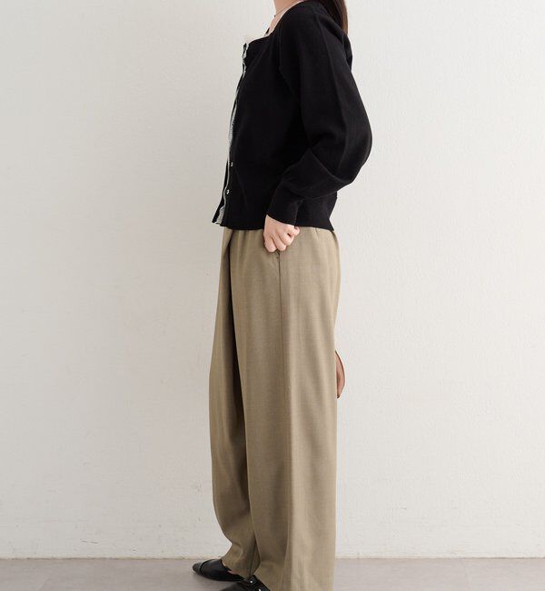  「【4色展開】B レーススクエアネックカーディガン」|その他|