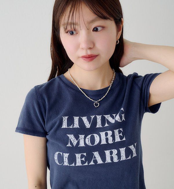  「【fiw.】ハートビーズネックレス」|ネックレス|