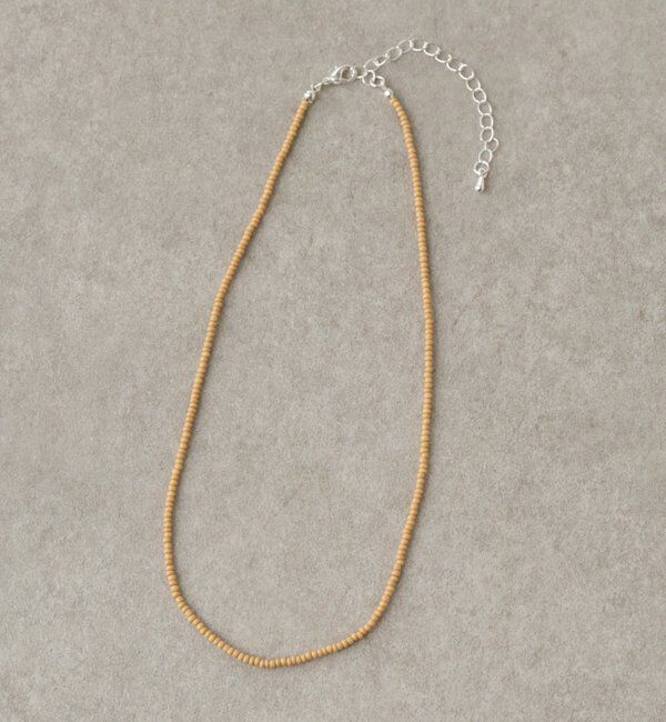  「【fiw.】ビーズダブルネックレス」|ネックレス|