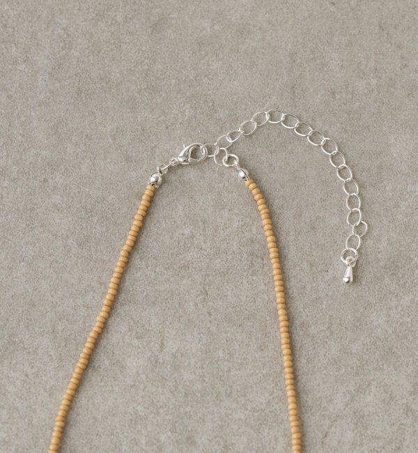  「【fiw.】ビーズダブルネックレス」|ネックレス|