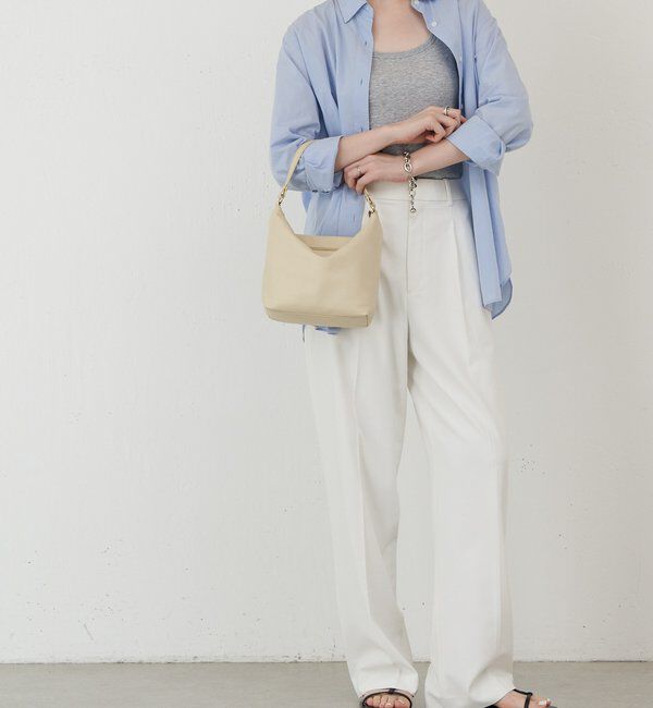  「ソフトレザーシンプルショルダーバッグ 」|ショルダー・メッセンジャー|