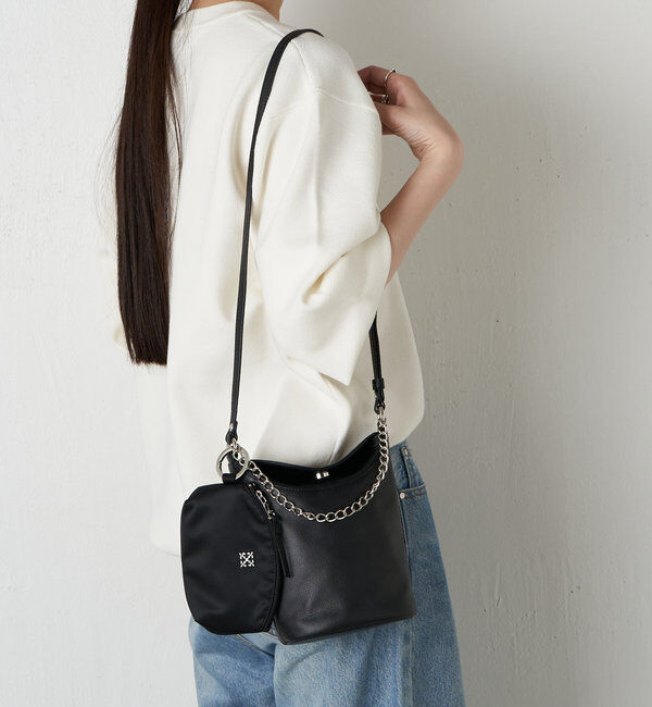  「クラウズナイロンラウンドフラットポーチ」|その他|