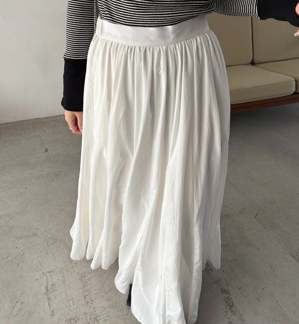  「【低身長サイズあり】ランダム切替フレアスカート」|スカート|