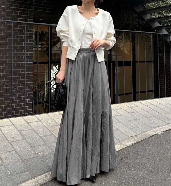  「【低身長サイズあり】ランダム切替フレアスカート」|スカート|