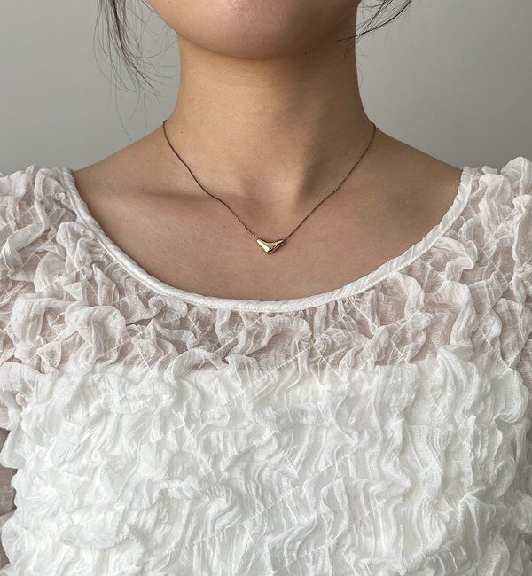  「【前後2WAY】シアーバブルブラウス」|シャツ・ブラウス|