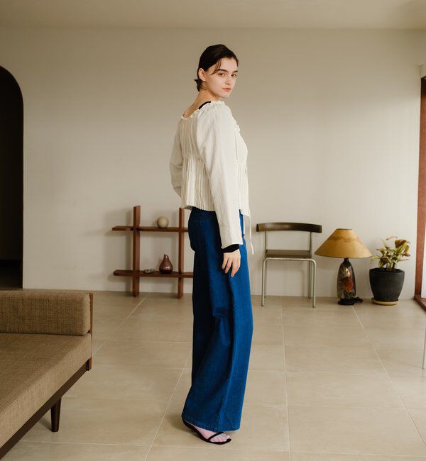  「【Pasterip別注】ハイウエストストレートデニム」|デニム|