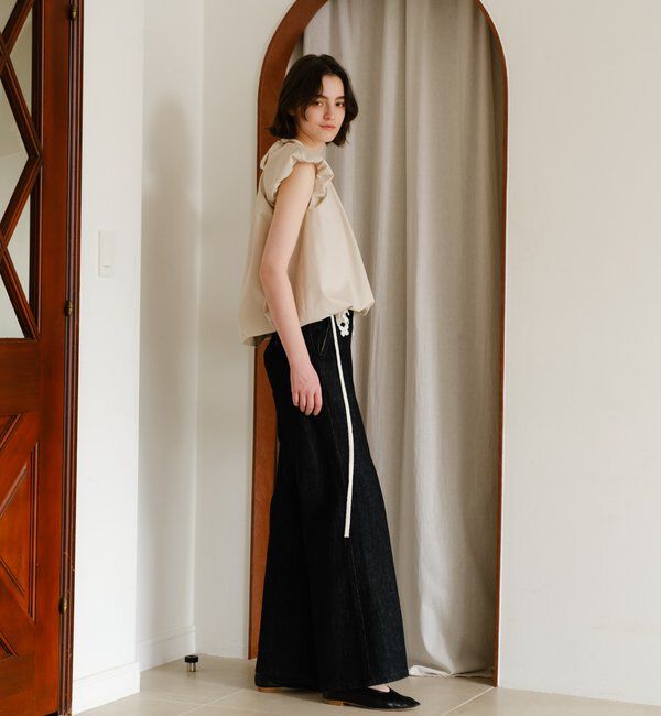  「【Pasterip別注】ハイウエストストレートデニム」|デニム|