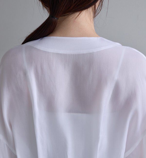  「キュプラタックブラウス」|シャツ・ブラウス|