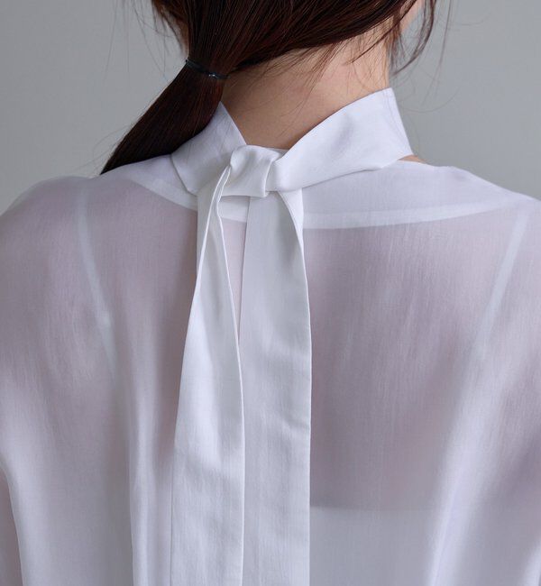  「キュプラタックブラウス」|シャツ・ブラウス|