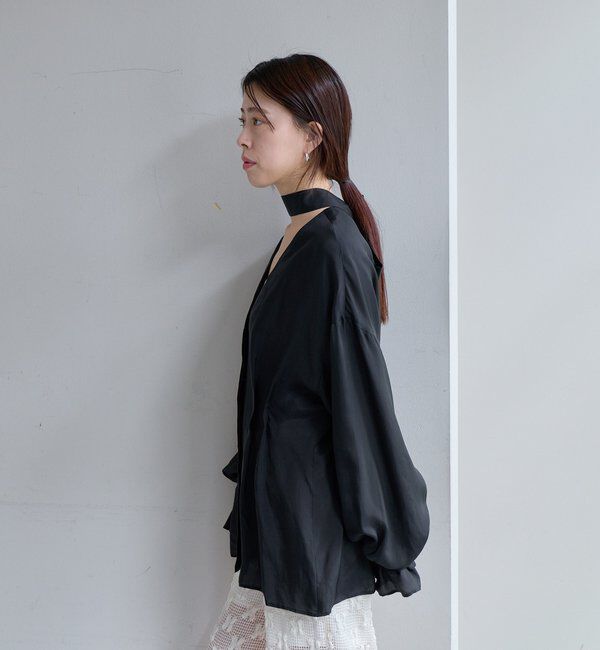  「キュプラタックブラウス」|シャツ・ブラウス|