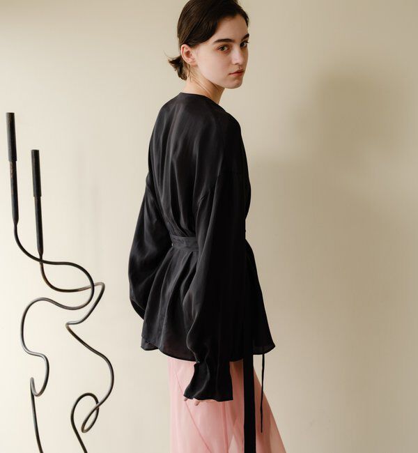  「キュプラタックブラウス」|シャツ・ブラウス|