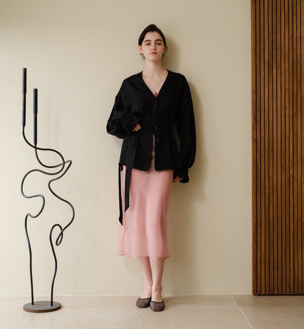  「キュプラタックブラウス」|シャツ・ブラウス|