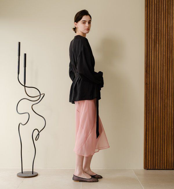  「キュプラタックブラウス」|シャツ・ブラウス|