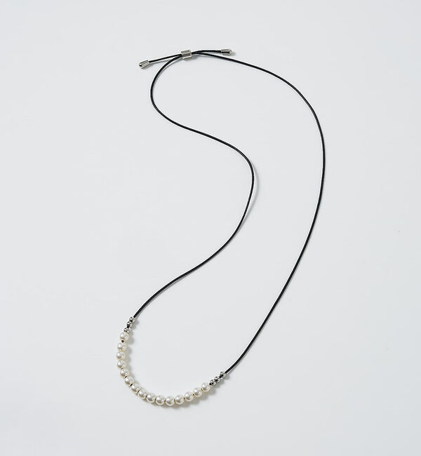 collex「【dignif】【金属アレルギー対応】パール&ボール チョーカー」|ネックレス|