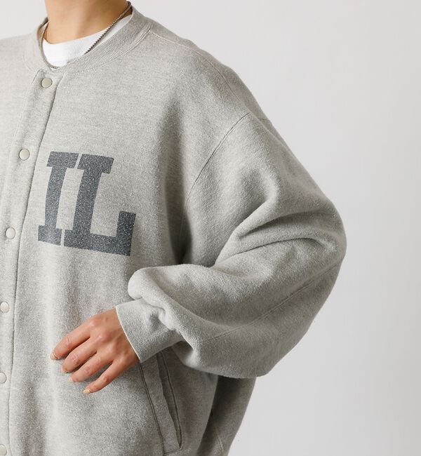 ABAHOUSE「別注【REMI RELIEF / レミレリーフ】ノンストレス起毛裏毛 スタジアム」|カーディガン|