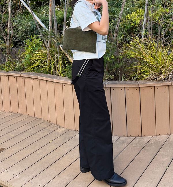 Rouge vif「【AULENTTI/オウレンティ】2wayポシェットミニバッグ/ハンドバッグ/シ」|ショルダー・メッセンジャー|