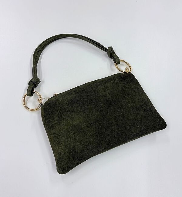 Rouge vif「【AULENTTI/オウレンティ】2wayポシェットミニバッグ/ハンドバッグ/シ」|ショルダー・メッセンジャー|