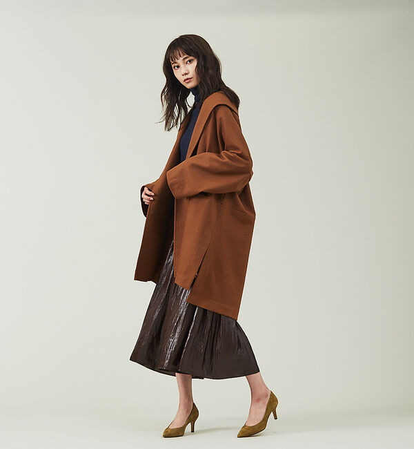 qualite「【セットアップ対応】グロッシーサテンドレープパンツ」|その他|