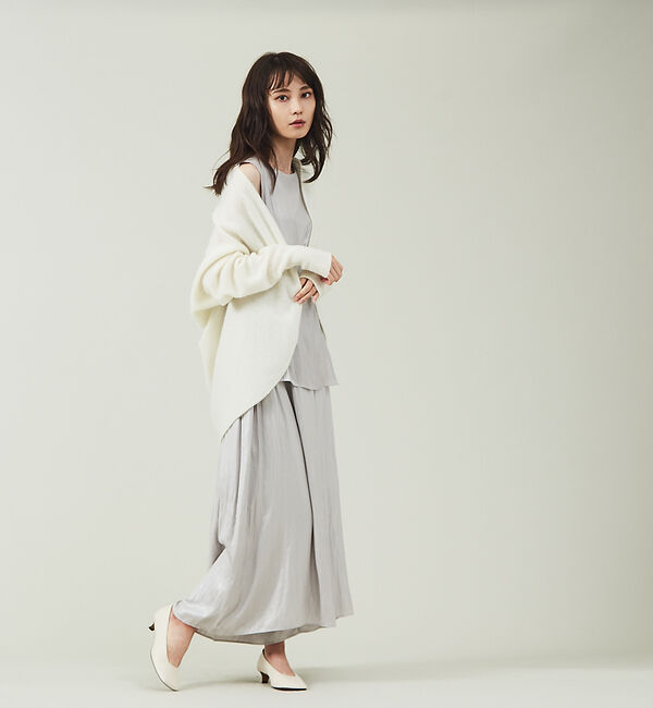 qualite「【セットアップ対応】グロッシーサテンドレープパンツ」|その他|