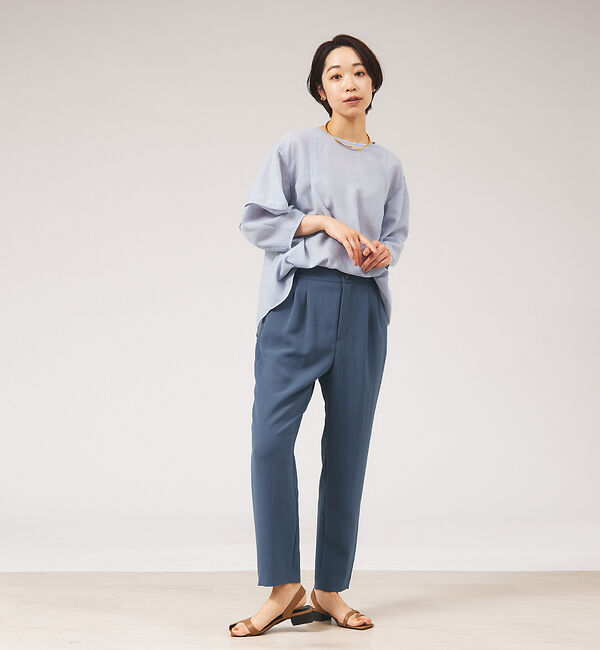 qualite「ヴィンテージダブルクロステーパードパンツ」|その他|