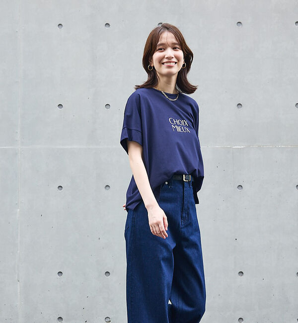 abahouse mavie「ワイドロゴT」|Tシャツ・カットソー|