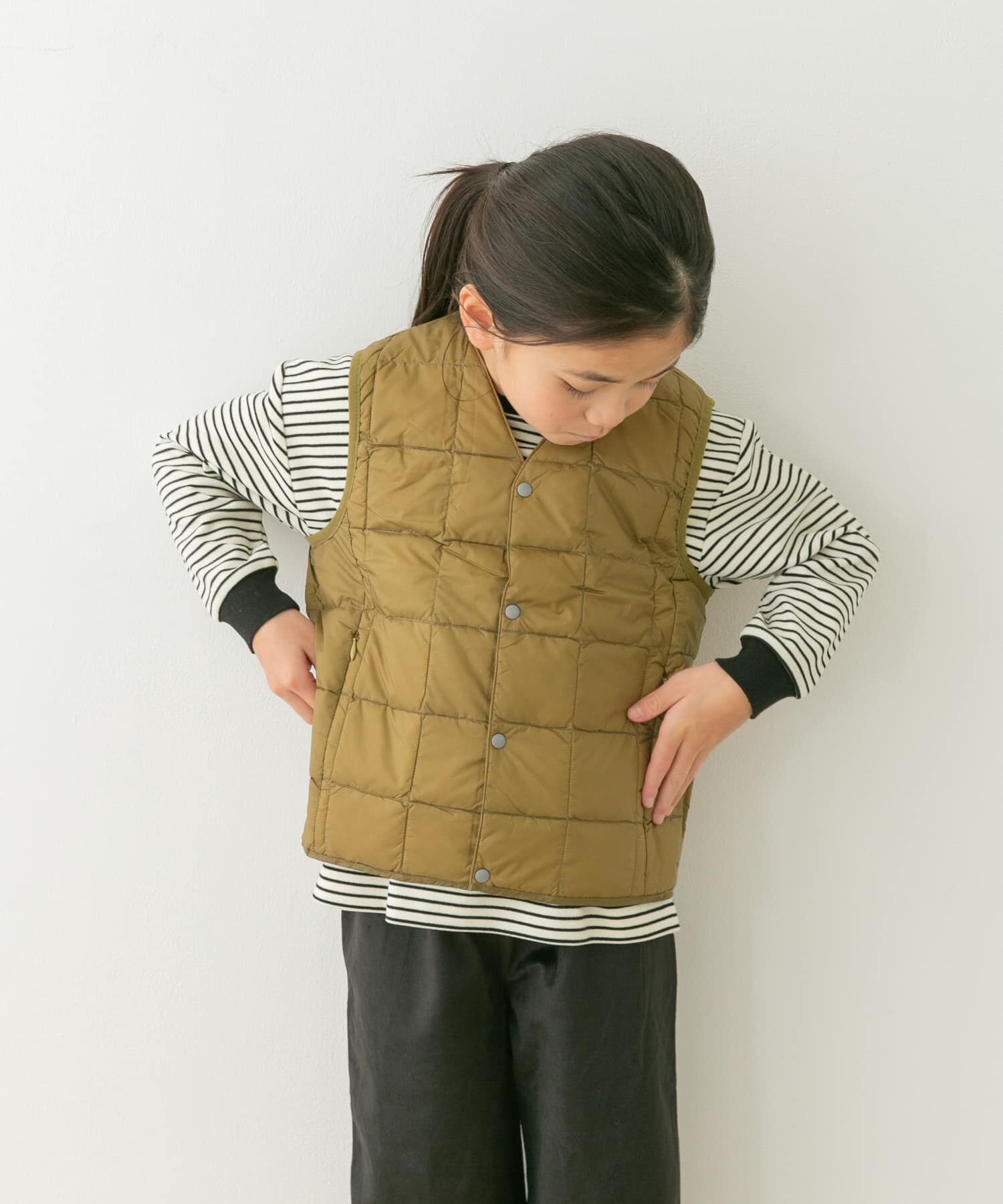 URBAN RESEARCH DOORS「TAION　V-NECK BUTTON DOWN VEST(KIDS)」|その他|