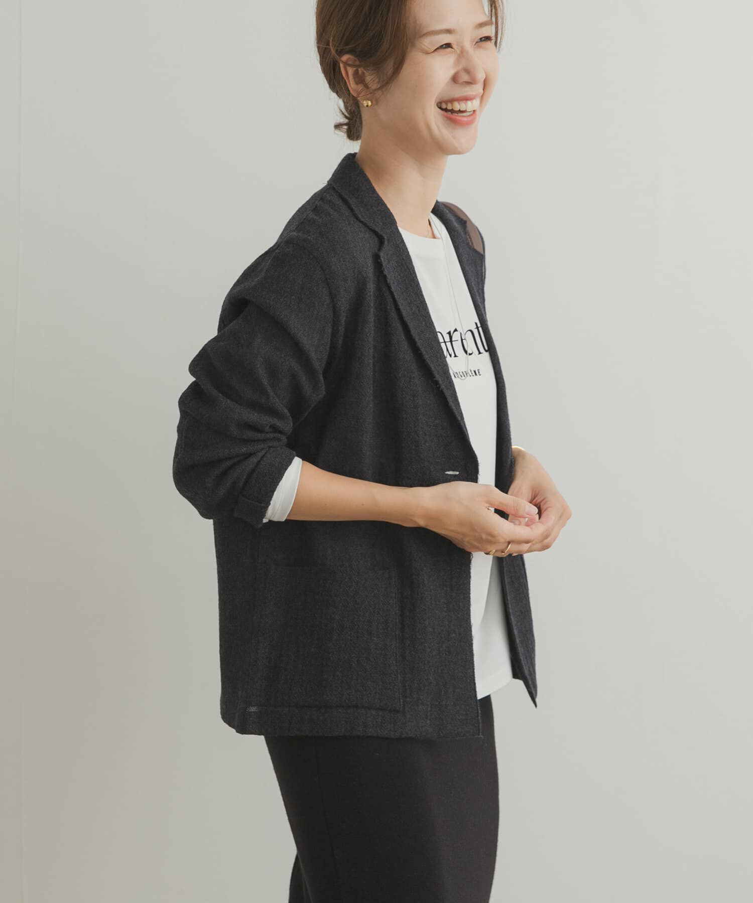 URBAN RESEARCH DOORS「ウールガーゼジャケット」|その他|