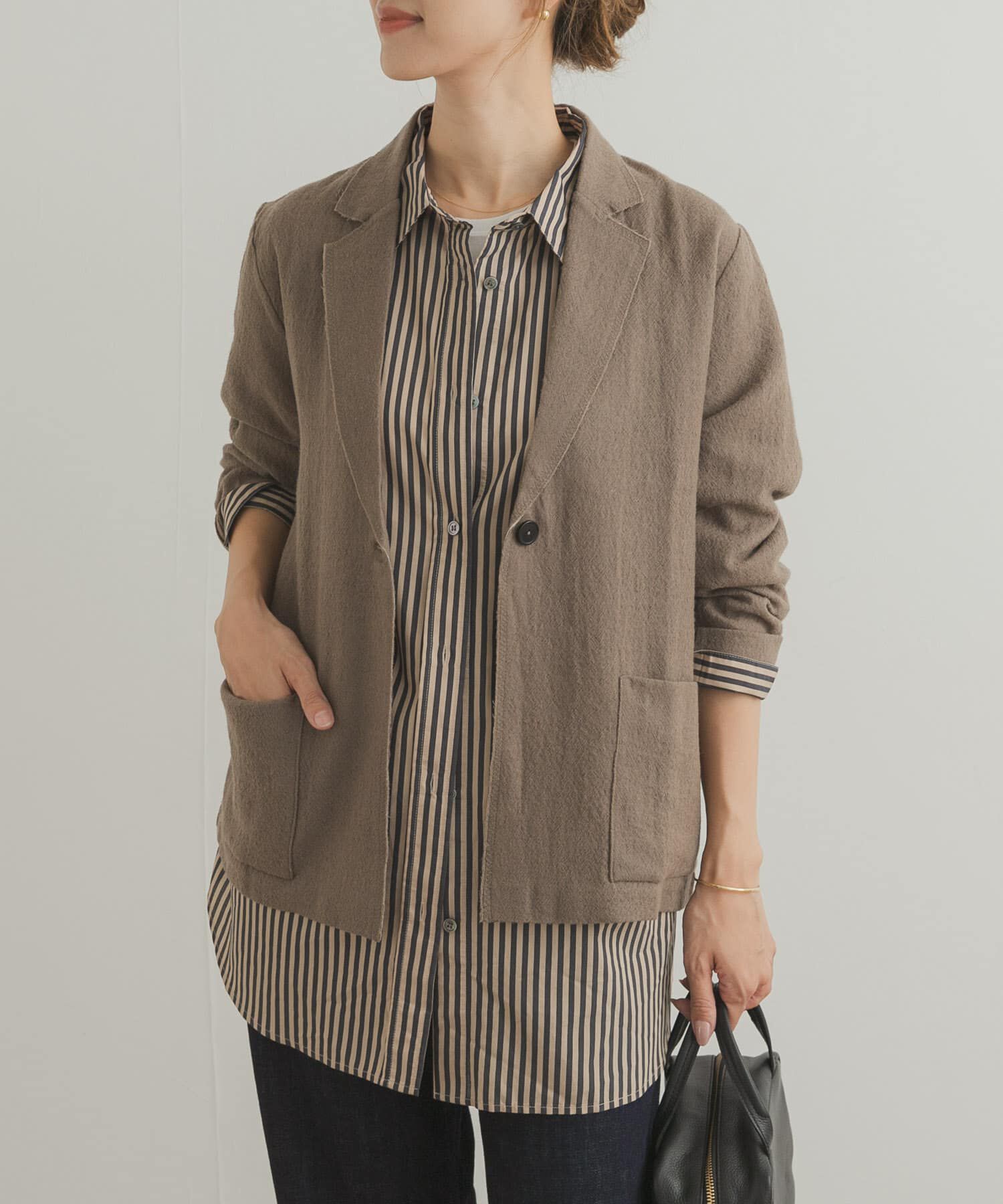 URBAN RESEARCH DOORS「ウールガーゼジャケット」|その他|