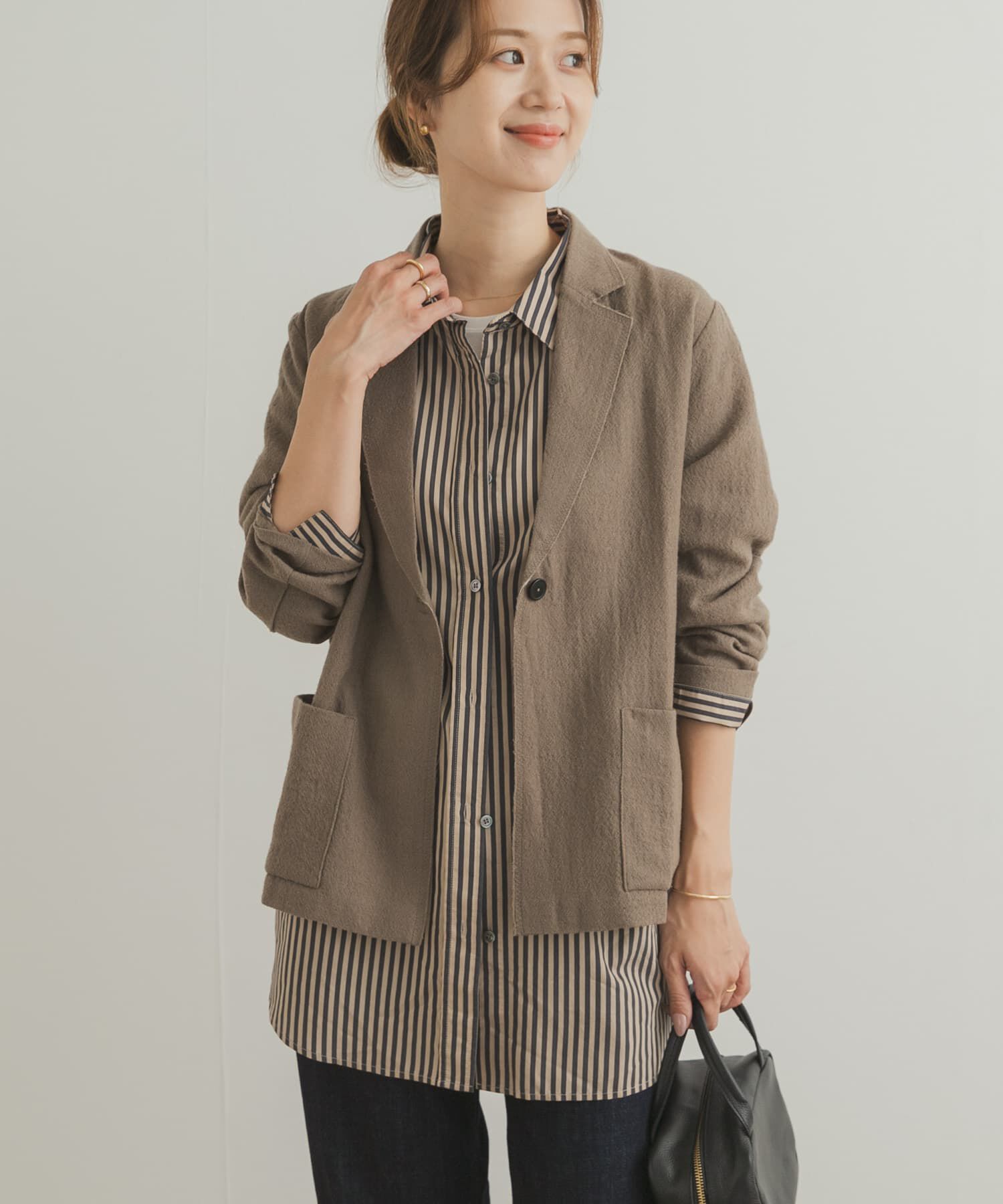 URBAN RESEARCH DOORS「ウールガーゼジャケット」|その他|