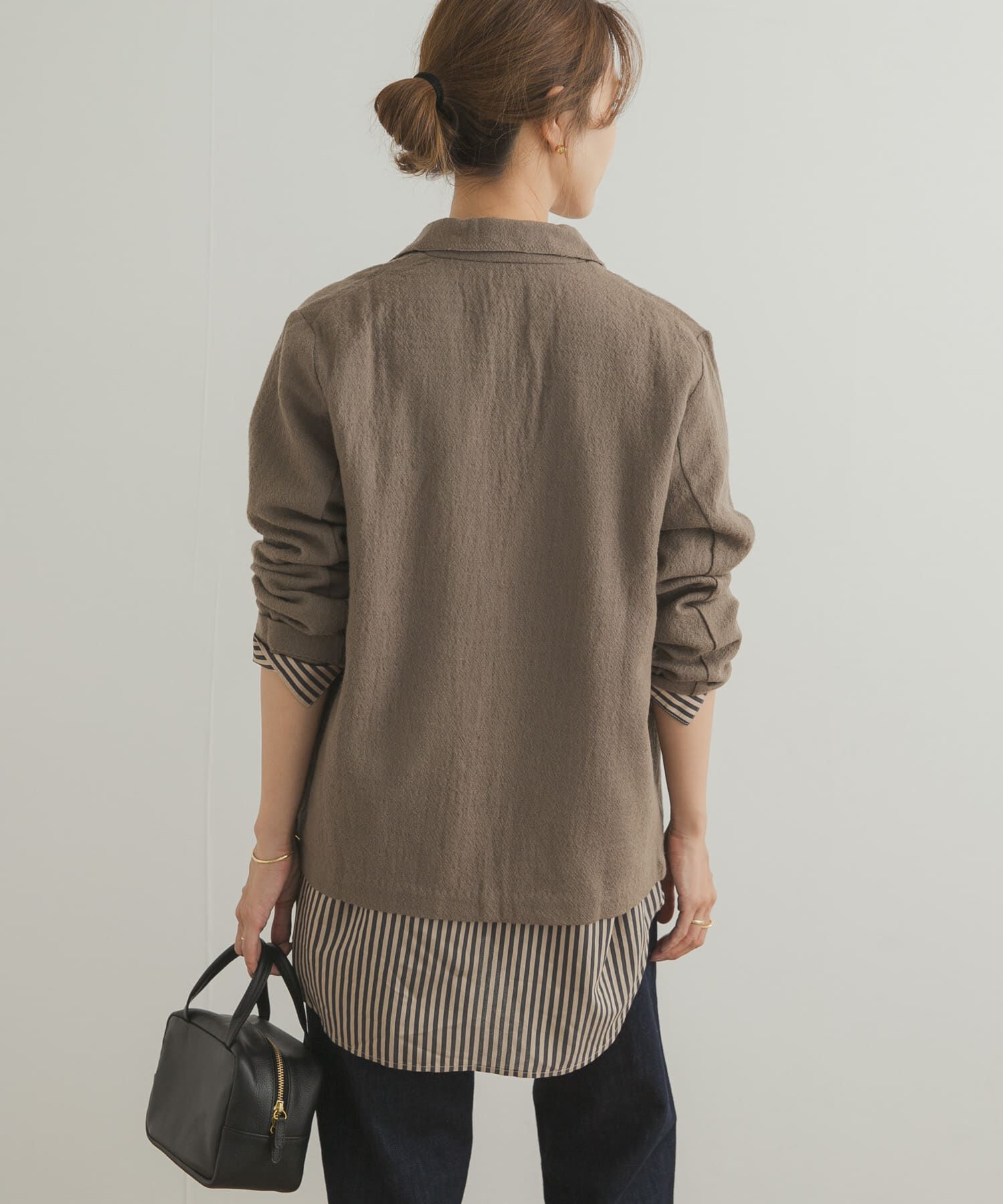 URBAN RESEARCH DOORS「ウールガーゼジャケット」|その他|