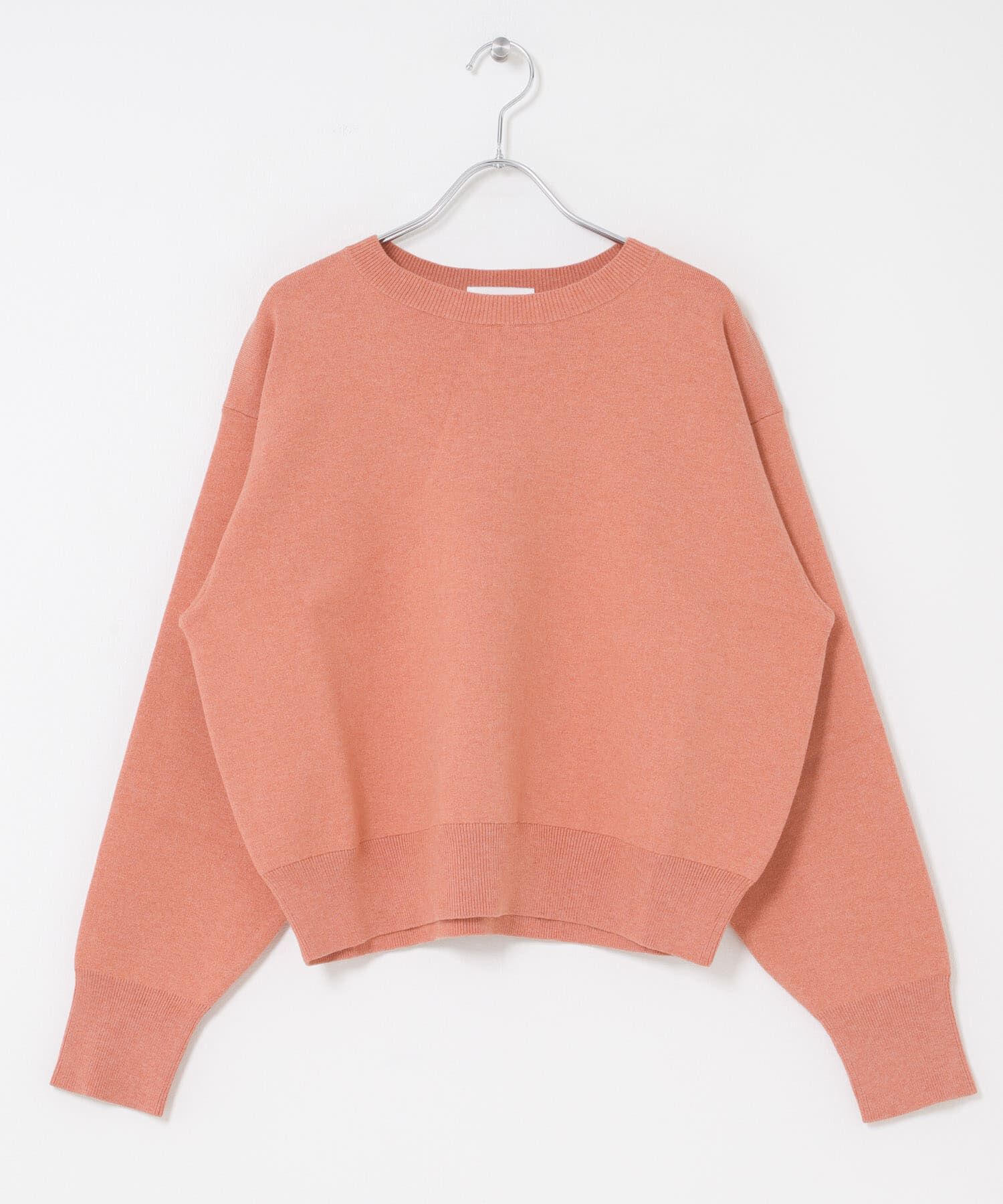 かぐれ「コットンカシミヤスムースプルオーバー」|ニット・セーター|