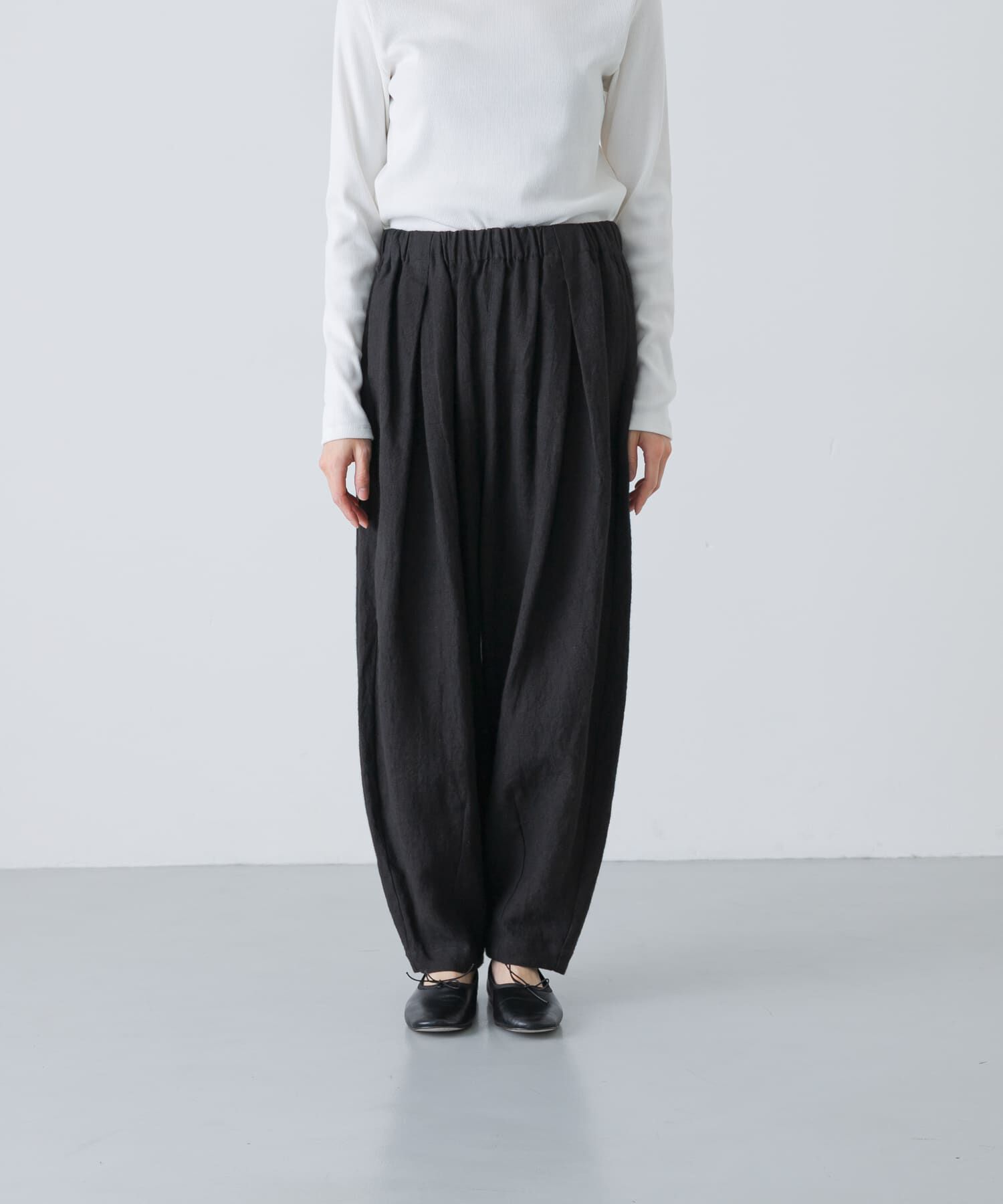 かぐれ「リネンラミールーズテーパードパンツ」|その他|