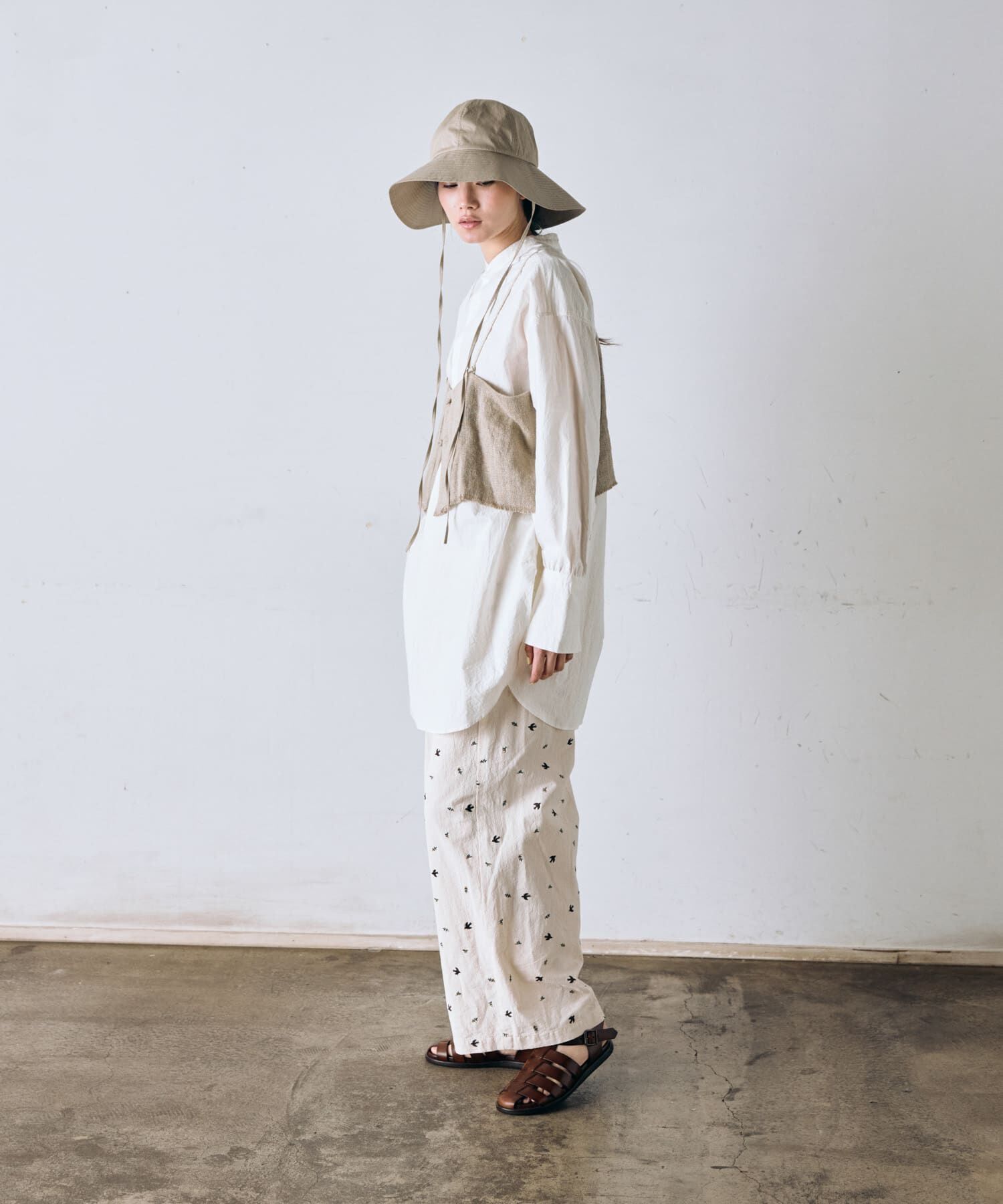 かぐれ「コットンチュニックシャツ」|シャツ・ブラウス|