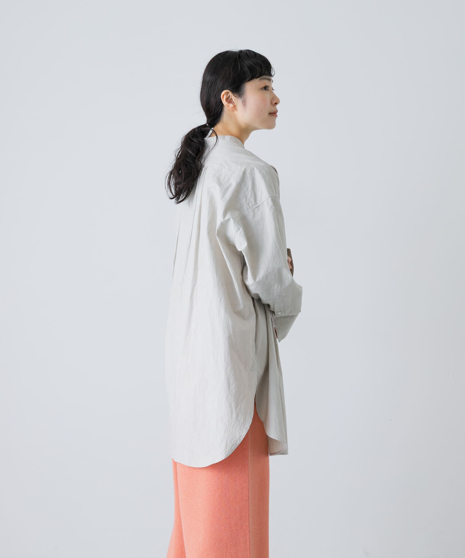 かぐれ「コットンチュニックシャツ」|シャツ・ブラウス|