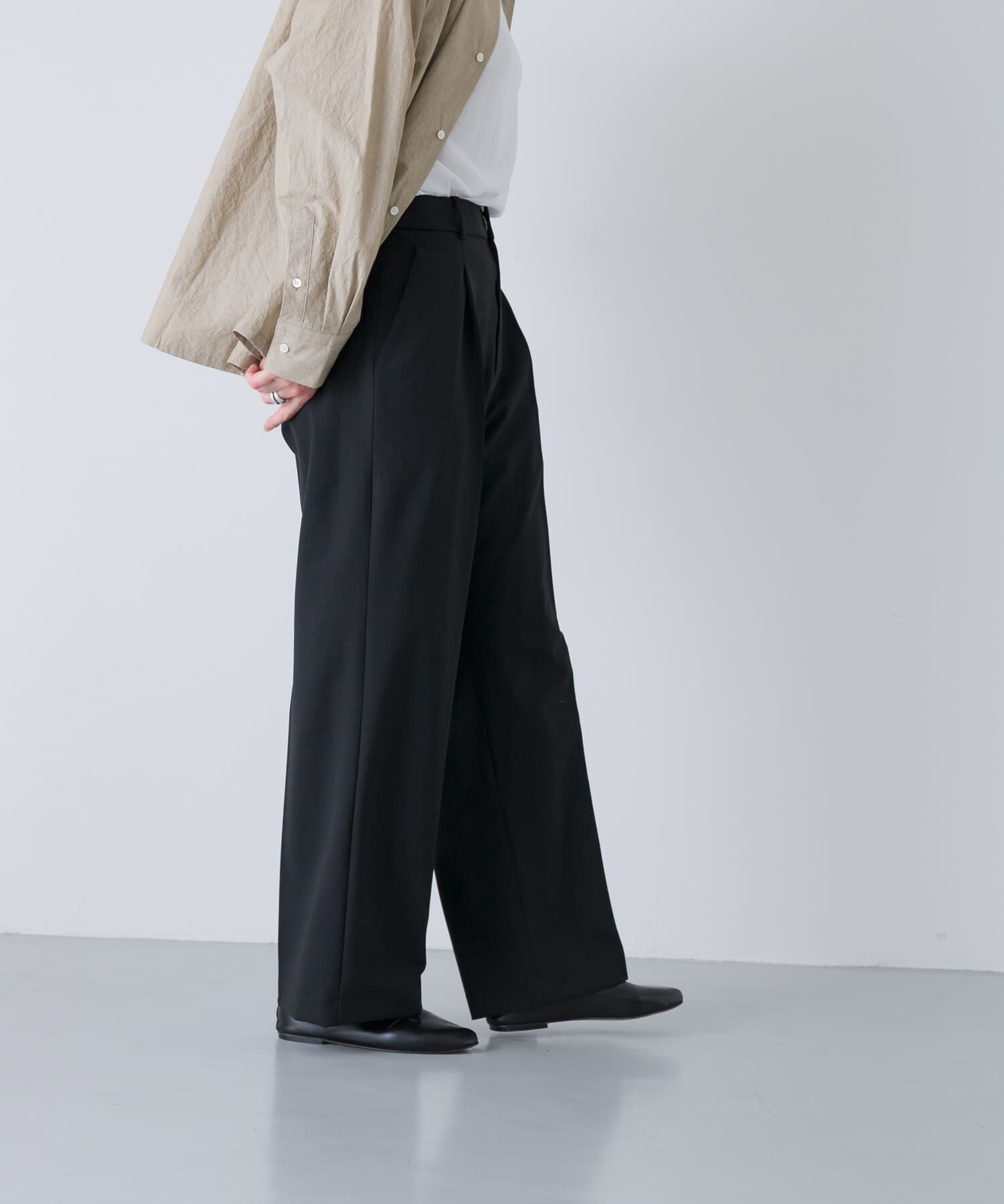 かぐれ「『2サイズ展開』ストレッチトラウザー」|その他|