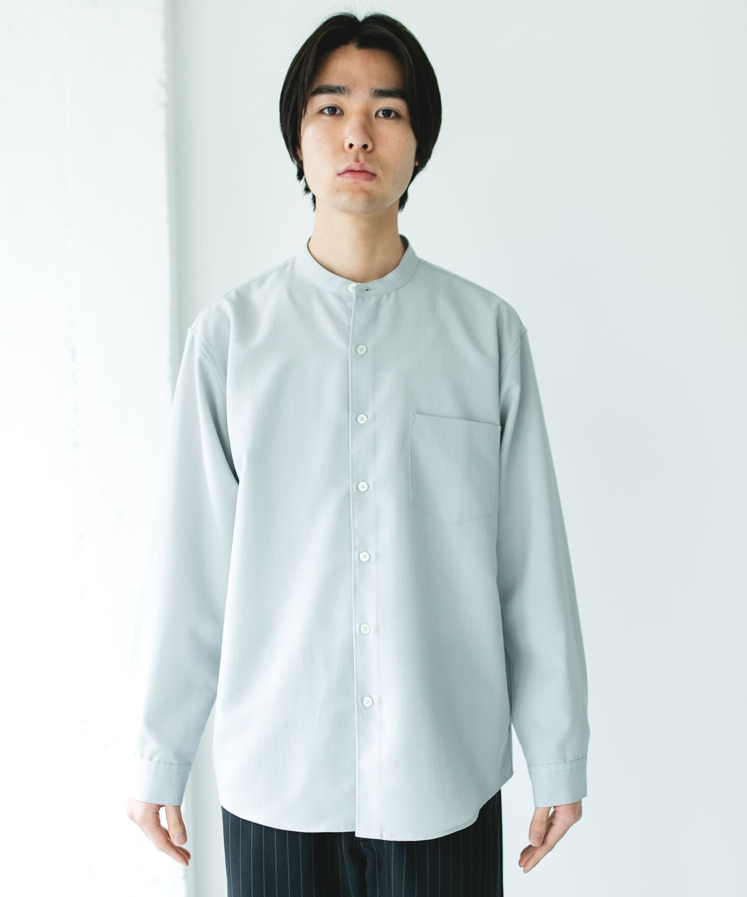 URBAN RESEARCH DOORS「『XLｻｲｽﾞ/WEB限定』『吸水速乾』ｾｵｱﾙﾌｧﾊﾞﾝﾄﾞｶﾗｰﾛﾝｸ 」|シャツ・ブラウス|