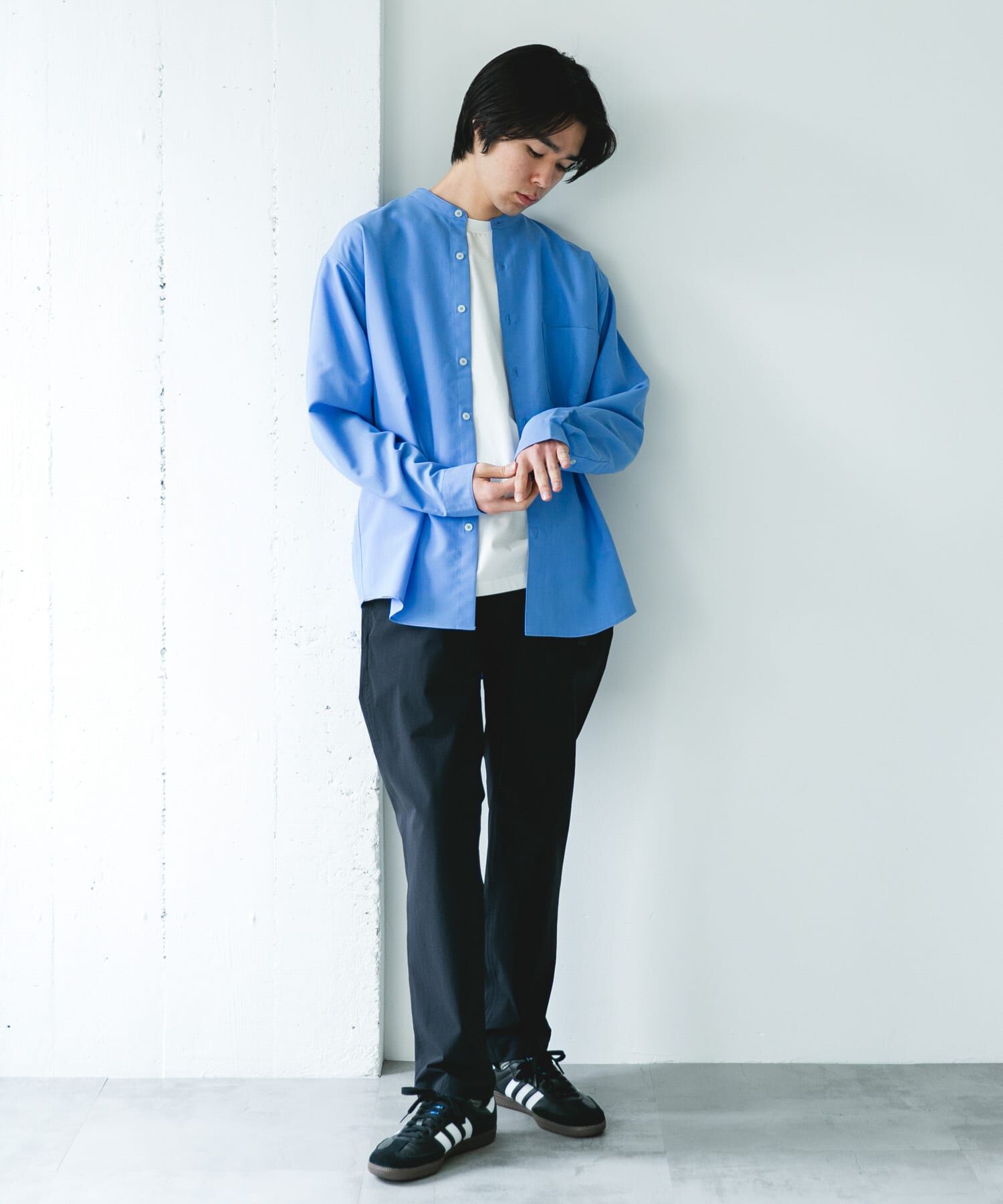 URBAN RESEARCH DOORS「『XLｻｲｽﾞ/WEB限定』『吸水速乾』ｾｵｱﾙﾌｧﾊﾞﾝﾄﾞｶﾗｰﾛﾝｸ 」|シャツ・ブラウス|