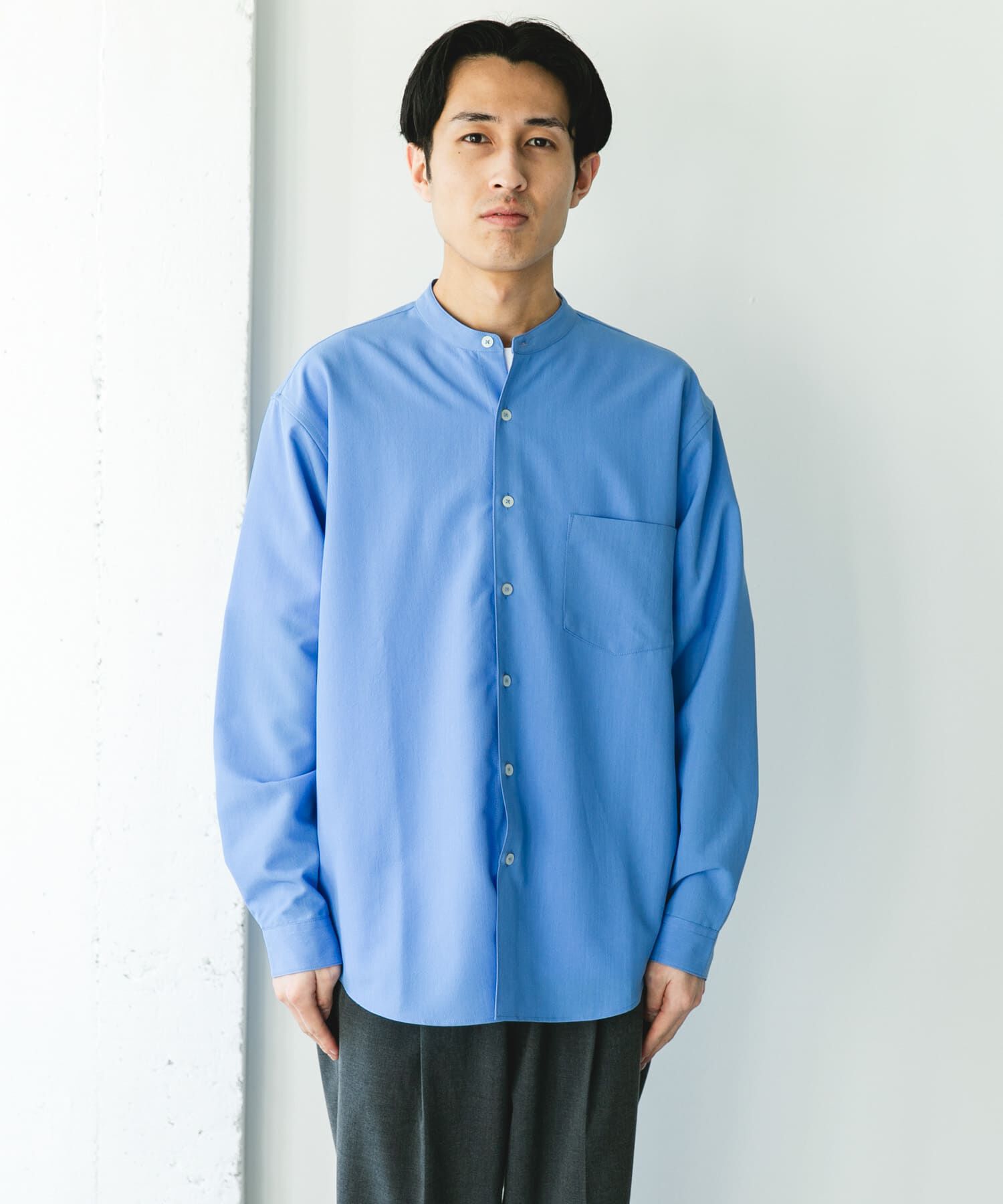 URBAN RESEARCH DOORS「『XLｻｲｽﾞ/WEB限定』『吸水速乾』ｾｵｱﾙﾌｧﾊﾞﾝﾄﾞｶﾗｰﾛﾝｸ 」|シャツ・ブラウス|