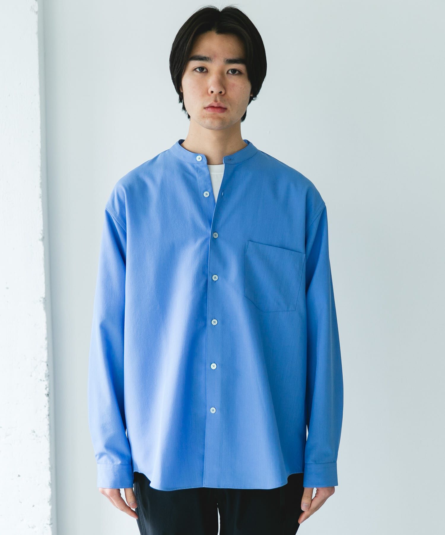 URBAN RESEARCH DOORS「『XLｻｲｽﾞ/WEB限定』『吸水速乾』ｾｵｱﾙﾌｧﾊﾞﾝﾄﾞｶﾗｰﾛﾝｸ 」|シャツ・ブラウス|