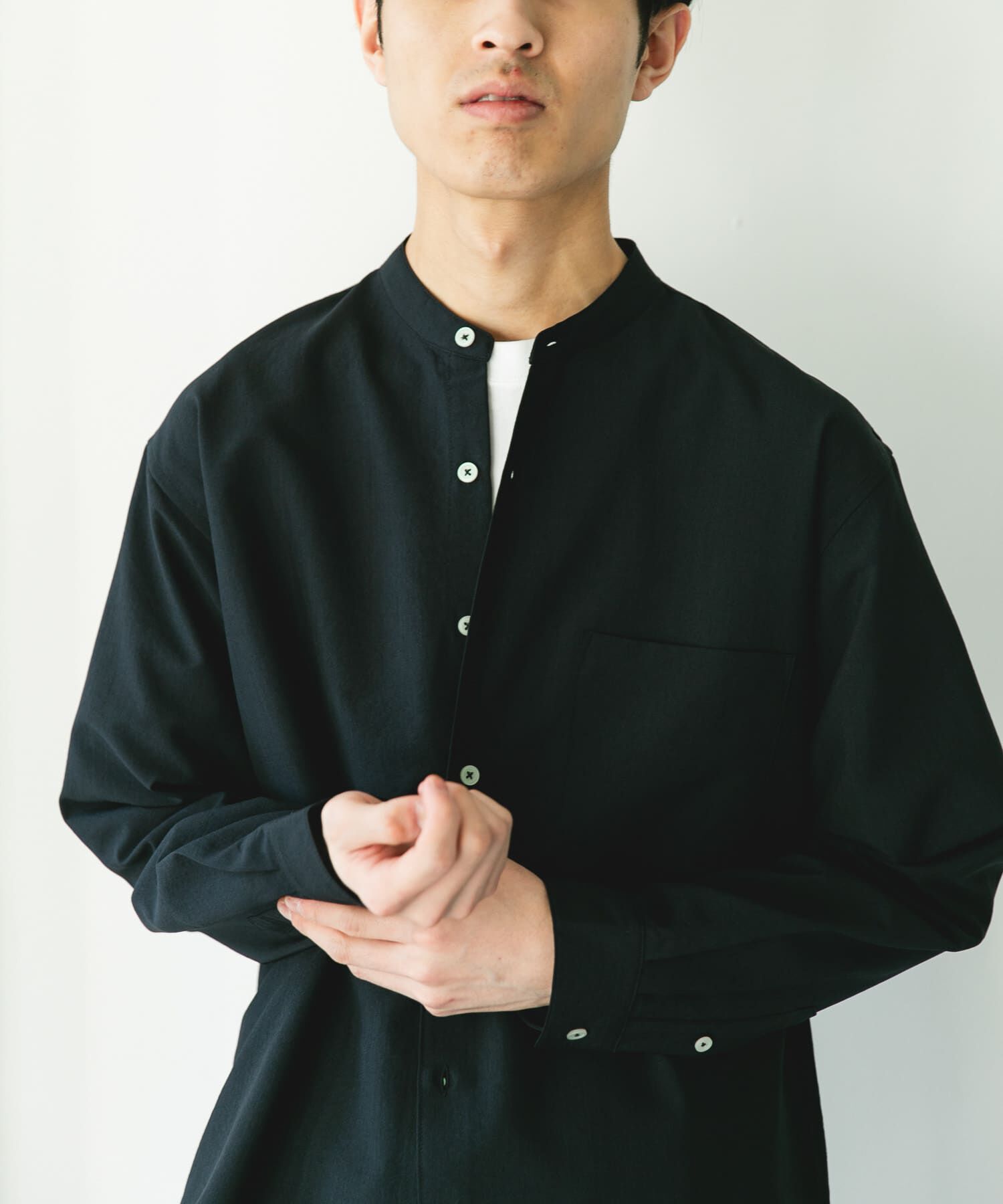 URBAN RESEARCH DOORS「『XLｻｲｽﾞ/WEB限定』『吸水速乾』ｾｵｱﾙﾌｧﾊﾞﾝﾄﾞｶﾗｰﾛﾝｸ 」|シャツ・ブラウス|