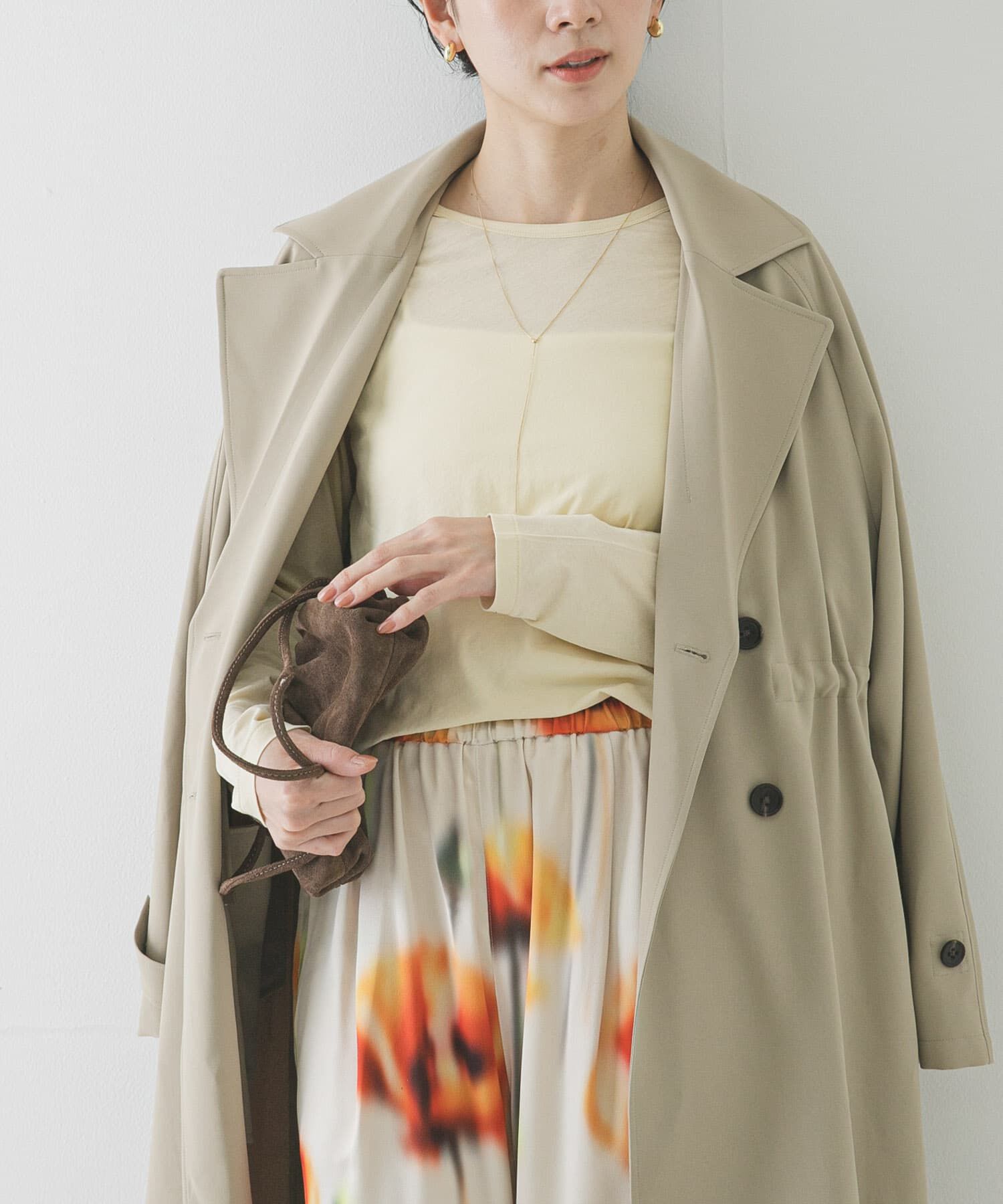 URBAN RESEARCH「2WAYシアーカットソー」|Tシャツ・カットソー|イエロー