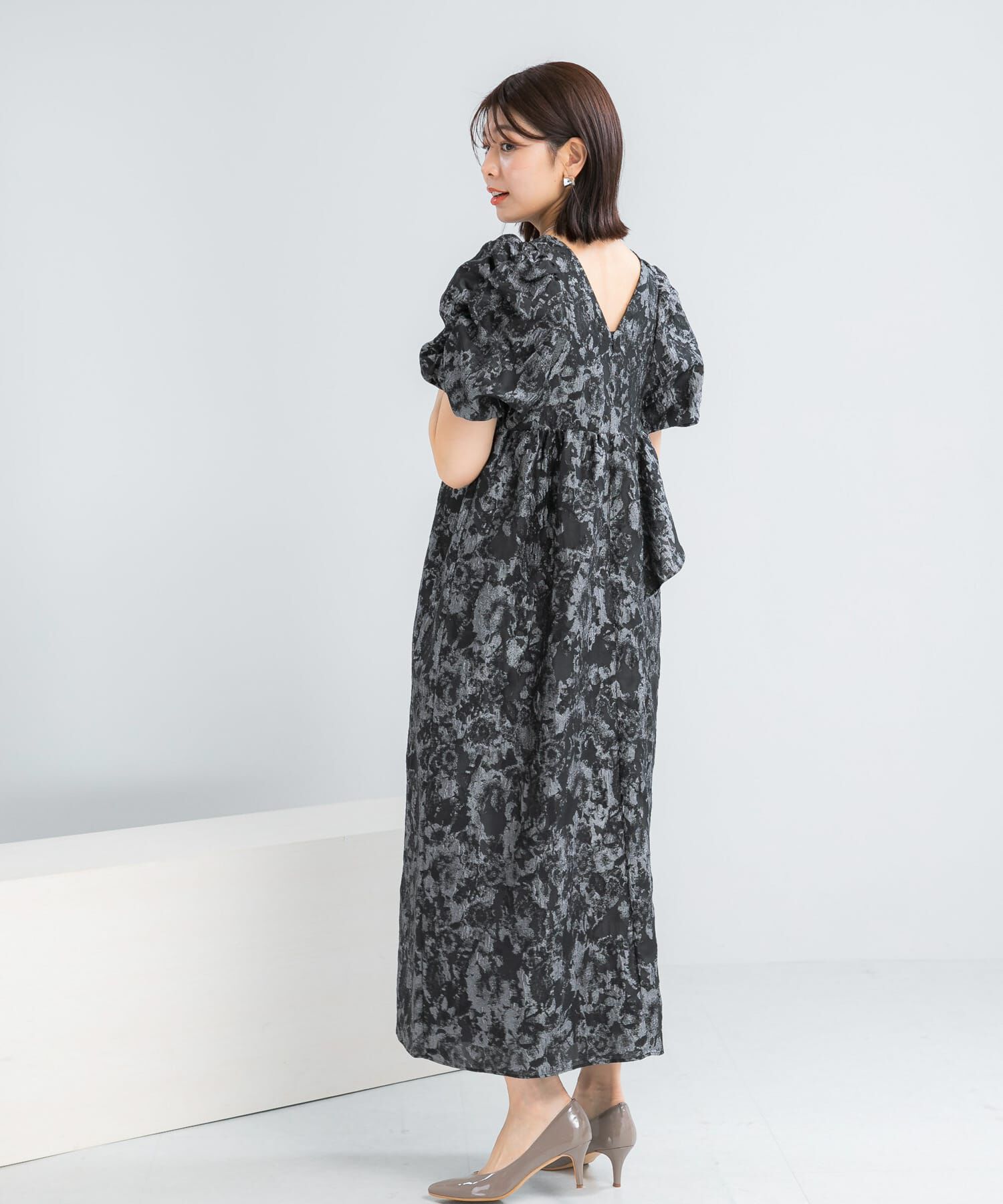 URBAN RESEARCH ROSSO「ANDRESD　JACQUARD DRESS」|ワンピース|