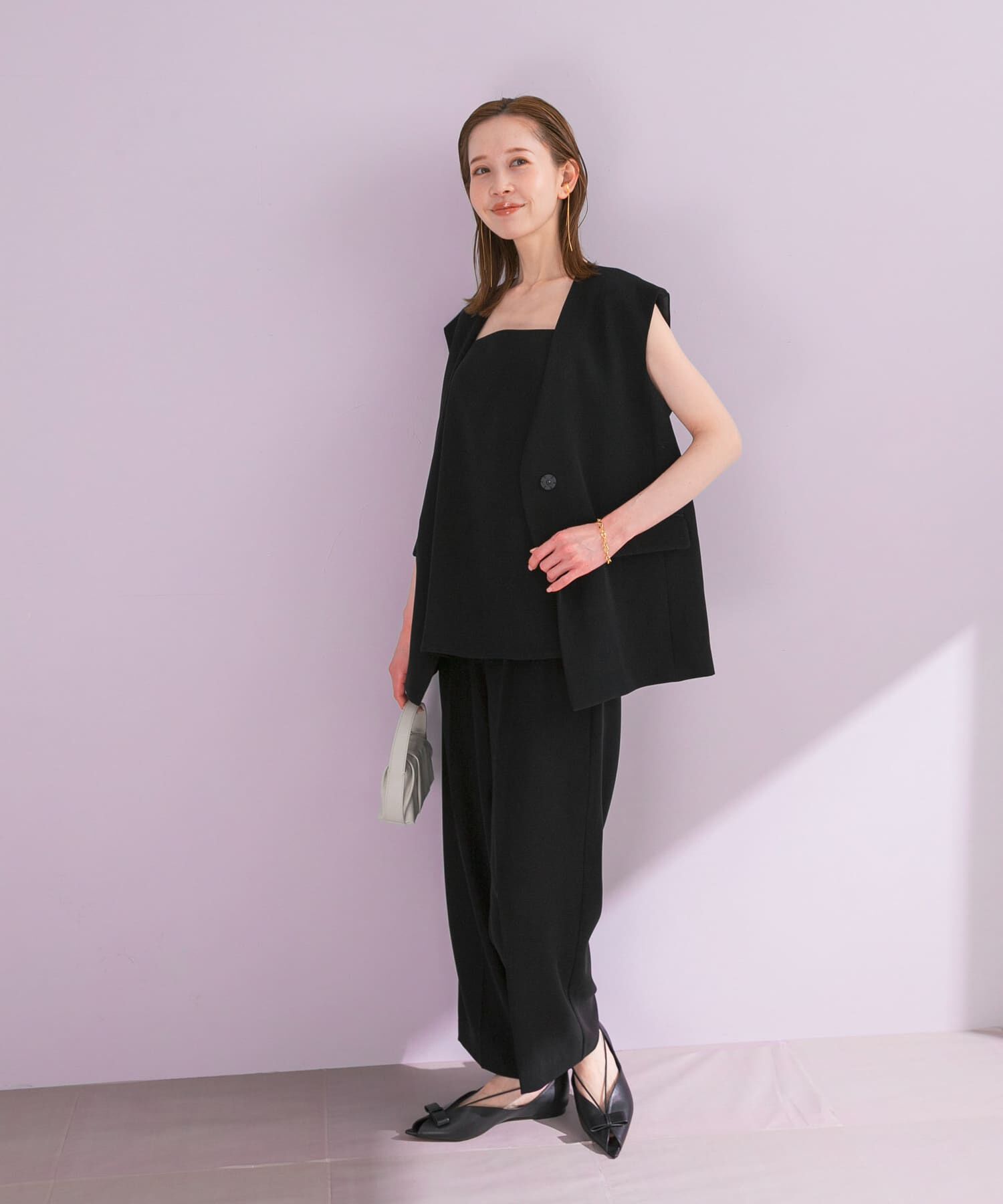 URBAN RESEARCH ROSSO「ジレ+キャミソールセットアップ」|その他|